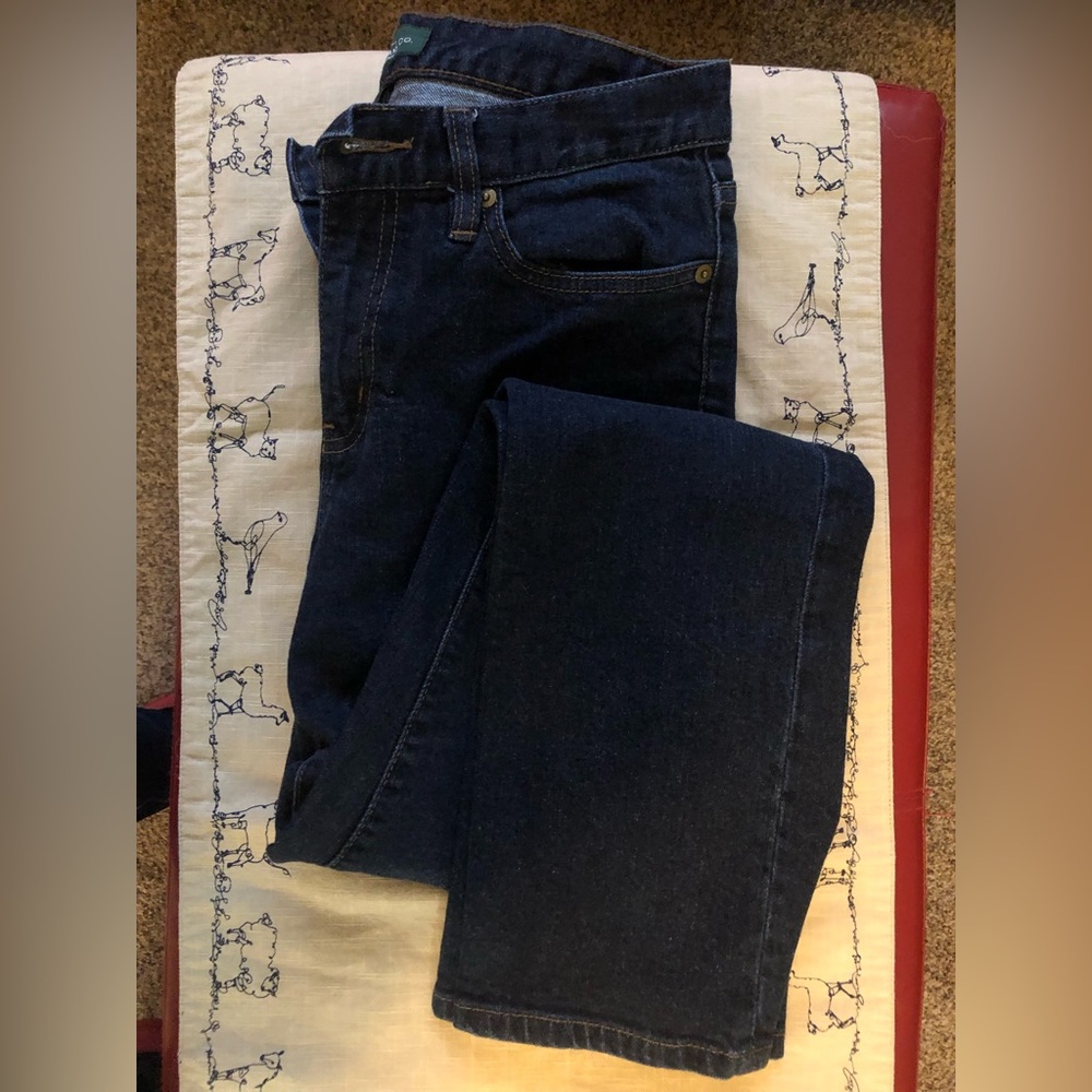 Ralph Lauren Classic Straight Dark Jeans size 4